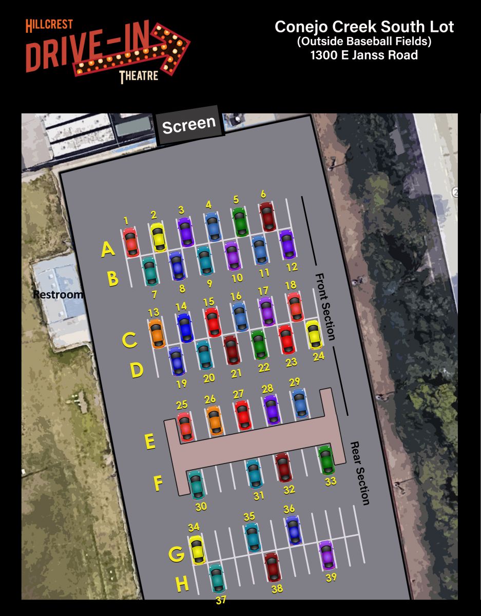 Drive-In Movie (Paved Lot Outside Baseball Fields)